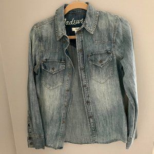 Madewell denim shirt